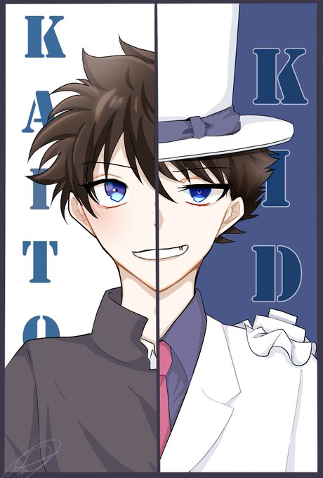 怪盗キッド 高画質 のtwitterイラスト検索結果 古い順