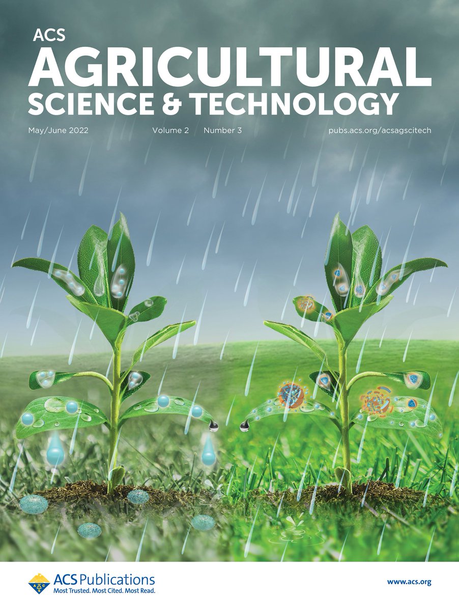 JAgFoodChem's tweet photo. The latest issue of ACS Agricultural Science & Technology is now online!
Our front cover shows an alkali-triggered polydopamine modified mesoporous silica #nanopesticide for smart delivery of chlorpyrifos with low loss. Read the article at https://t.co/IJZxeBFQ3I https://t.co/9oR8hlLPid