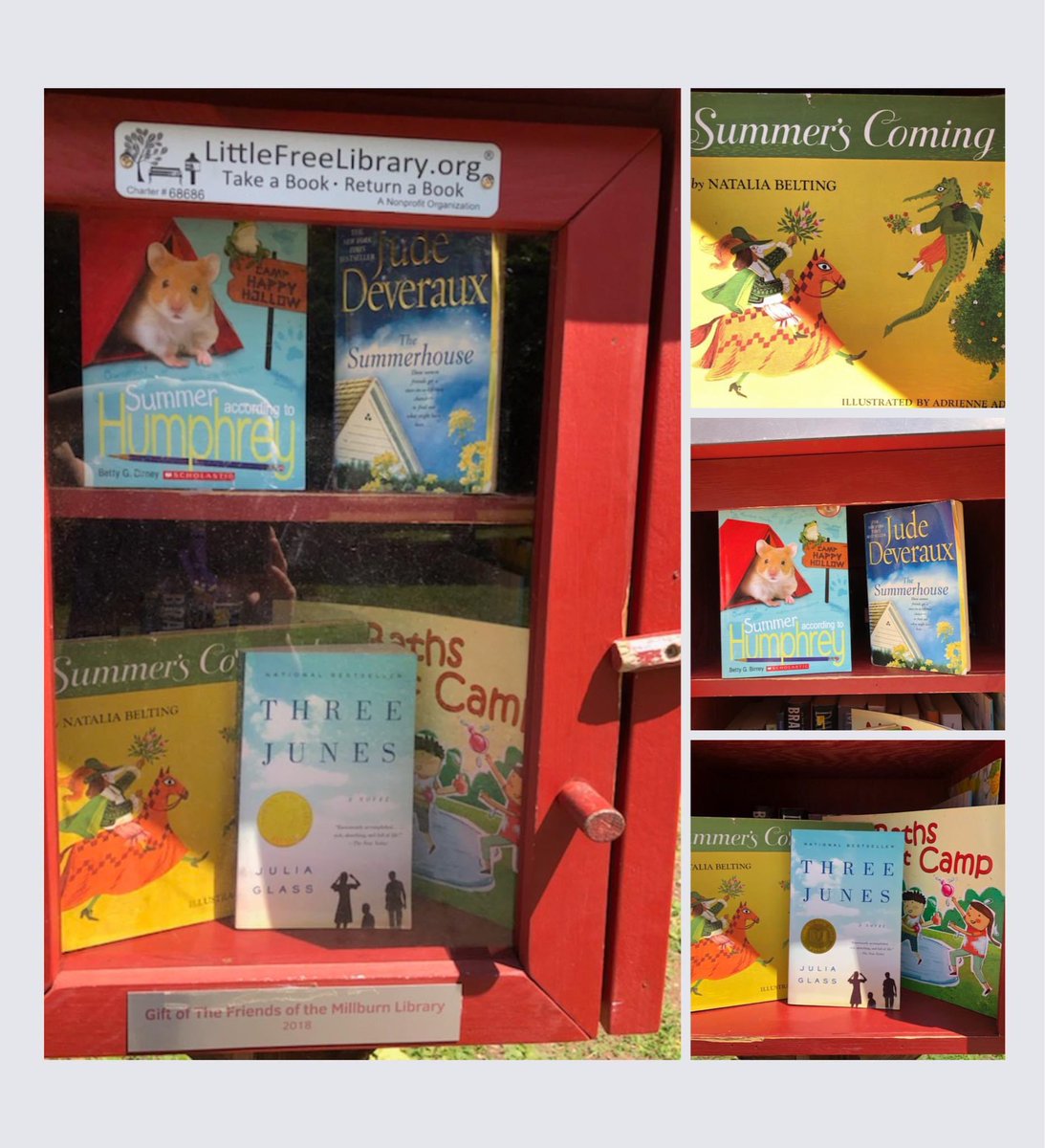 FriendsMillburn's tweet photo. Summer is coming! Stop by the Taylor Park LFL and pick up  a seasonal title in time for the summer solstice.

#friendsofmillburnlfl
#friendsofmillburnlibrary
#summersolstice https://t.co/eM2gg9otg7