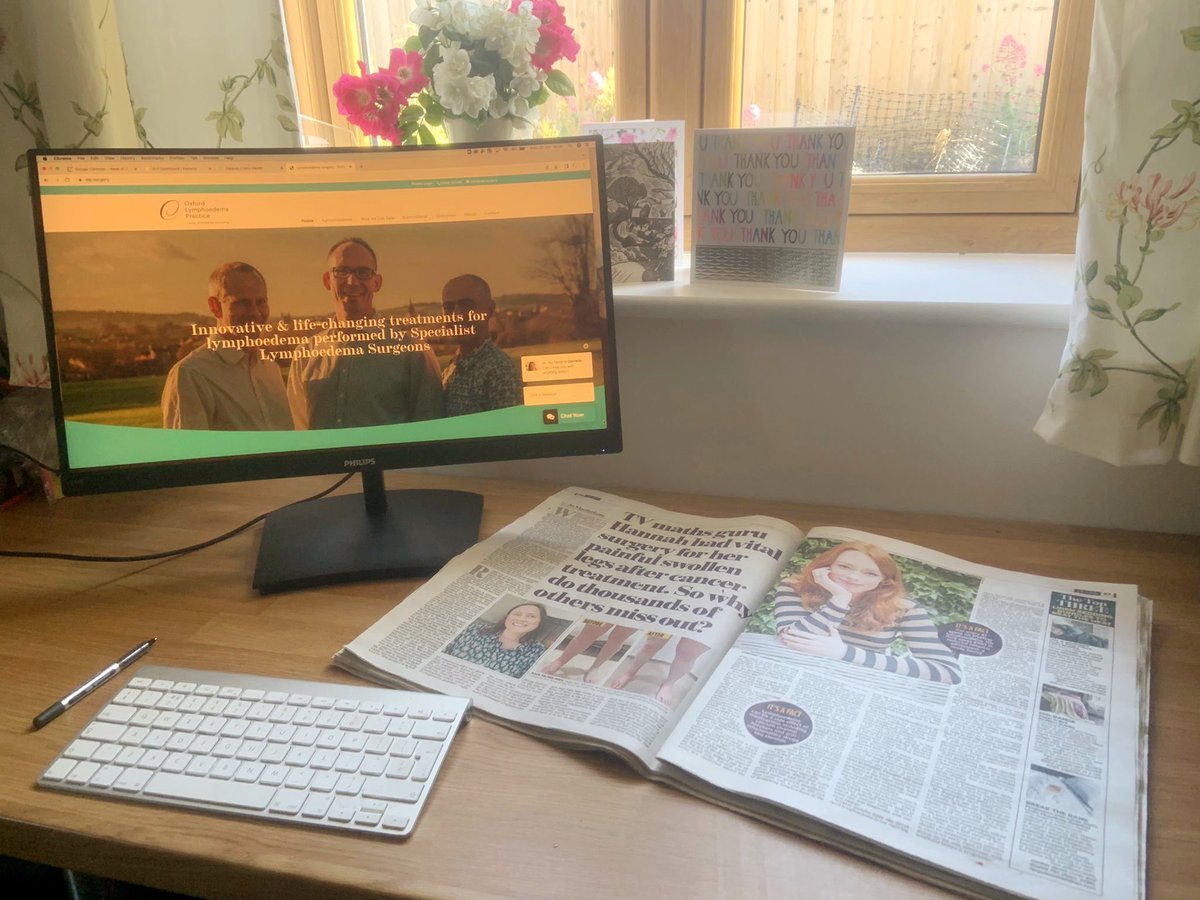 OxfordOLP's tweet photo. Did you see our brilliant patients courageously sharing their stories to raise #Lymphoedema awareness in the Mail on Sunday yesterday? 📰 

You can read the full copy here: 
https://t.co/JFyTdLGg2T

#AfterCancer #LymphoedemaAwareness #Lymphedema #SecondaryLymphoedema #Lymphie https://t.co/CSioysU2lg