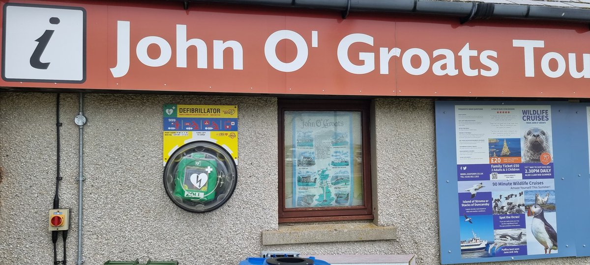 Defib_Dave_YAS's tweet photo. Is this possibly the furthest North #CPAD on the UK mainland ππβ‘οΈ
#JohnOGroats #JoG
#DefibDaveOnTour
#DefibGeek
#NC500 ππ¨π΄σ §σ ’σ ³σ £σ ΄σ Ώ#DefibsSaveLives
@YorksAmbulance @Scotambservice
@yas_charity @YASCFR https://t.co/qyaMHDkDhS