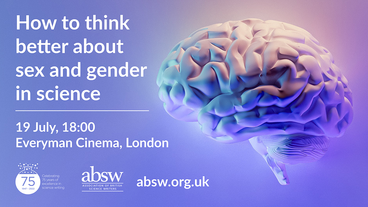ABSW (@absw) on Twitter photo The scientific search for sex and gender differences has always been controversial. At this ABSW event, on 19 July in London, Angela Saini, <a href="/ginarippon1/">Gina Rippon</a>, <a href="/d_a_robson/">David Robson</a> and <a href="/LindaGeddes/">Linda Geddes</a> will discuss responsible communication on research into sex/gender. absw.org.uk/events/how-to-… The scientific search for sex and gender differences has always been controversial. At this ABSW event, on 19 July in London, Angela Saini, <a href="/ginarippon1/">Gina Rippon</a>, <a href="/d_a_robson/">David Robson</a> and <a href="/LindaGeddes/">Linda Geddes</a> will discuss responsible communication on research into sex/gender. absw.org.uk/events/how-to-…