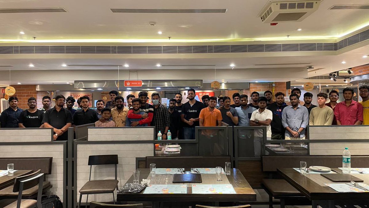 It was a great weekend for #Radix community events! 40 attended in Chennai, and 8 in Guam! Radix is rapidly spreading around the world, if you want to hold an event in your city let us know via Telegram or Discord. 🎉 radixdlt.com/events $XRD