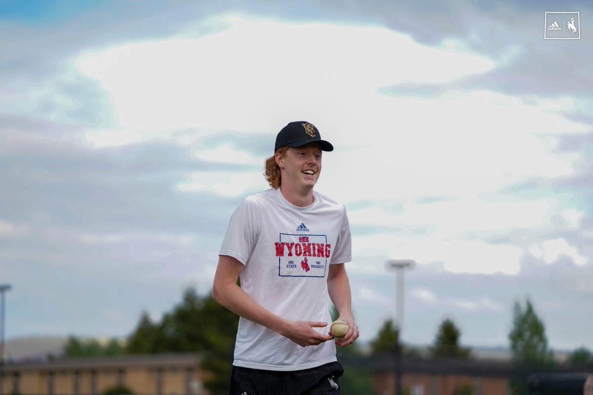 Wyoming Cowboy Basketball (@wyo_mbb) on Twitter photo He does it all.
<a href="/nate_barnhart/">Nate Barnhart</a> with the first pitch over the weekend for the @GemCityBison 🤠🆙 He does it all.
<a href="/nate_barnhart/">Nate Barnhart</a> with the first pitch over the weekend for the @GemCityBison 🤠🆙