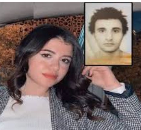 جريمة المنصورة اليوم 
صورة الضحية و المجرم اللذي ذ ب حها في الشارع العام لأنها رفضت الزواج منه
#بحبك_لانك