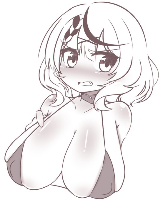 我難道看起來很想畫巨乳嗎? 