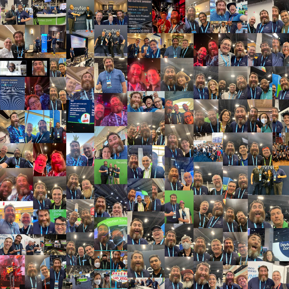 John_Capobianco's tweet photo. My @CiscoLive experience ! 

Thank you all for making it one of the best weeks of my life

Please tag yourself #ciscolive https://t.co/s3lRiPLTEm