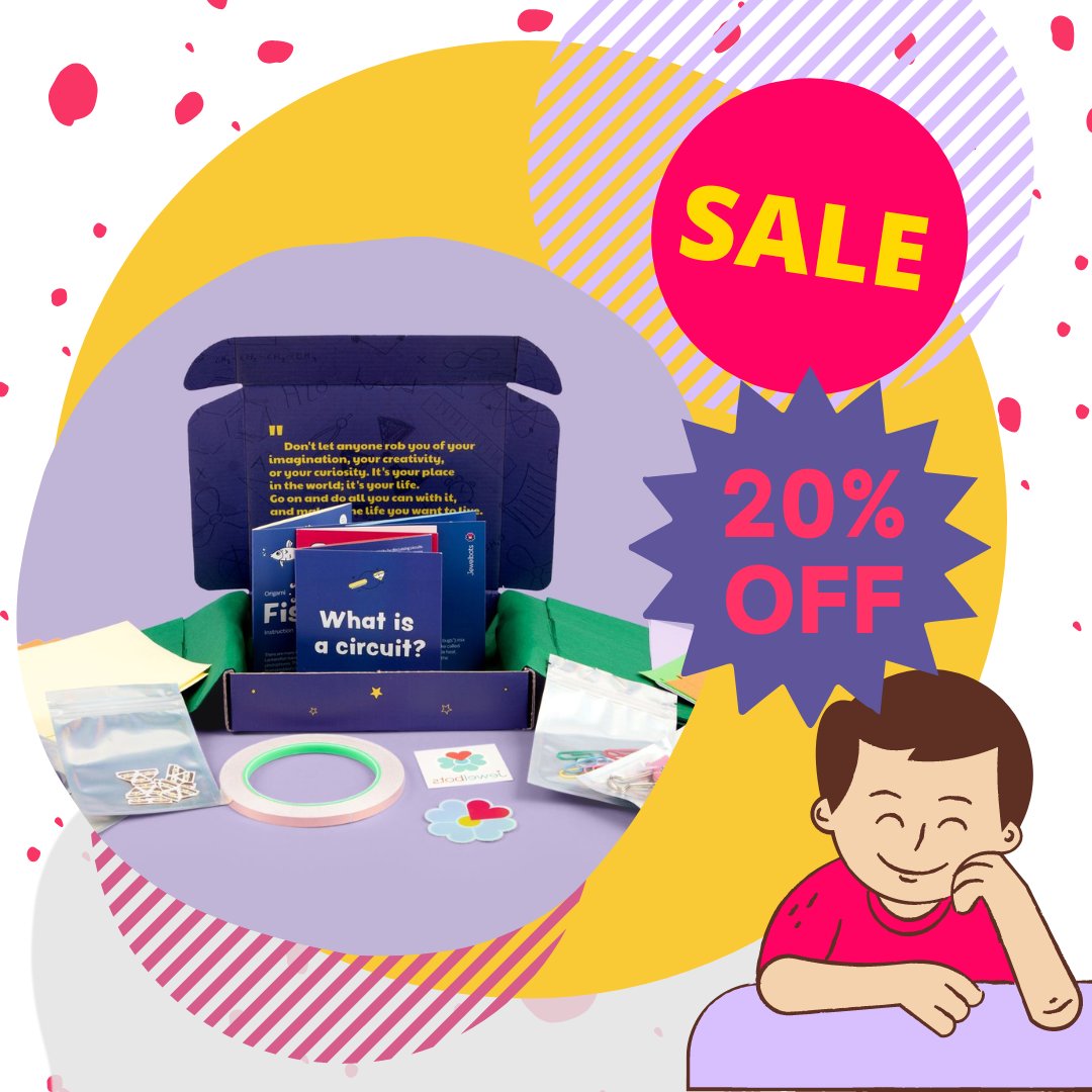 You still have a little bit of time to take advantage of our "End of Spring" sale which gives you 20% off on all science kits!

The end of spring is almost here, enjoy our 20% off sale before it leaves us!

Shop link -> jewelbots.com/collections/in…