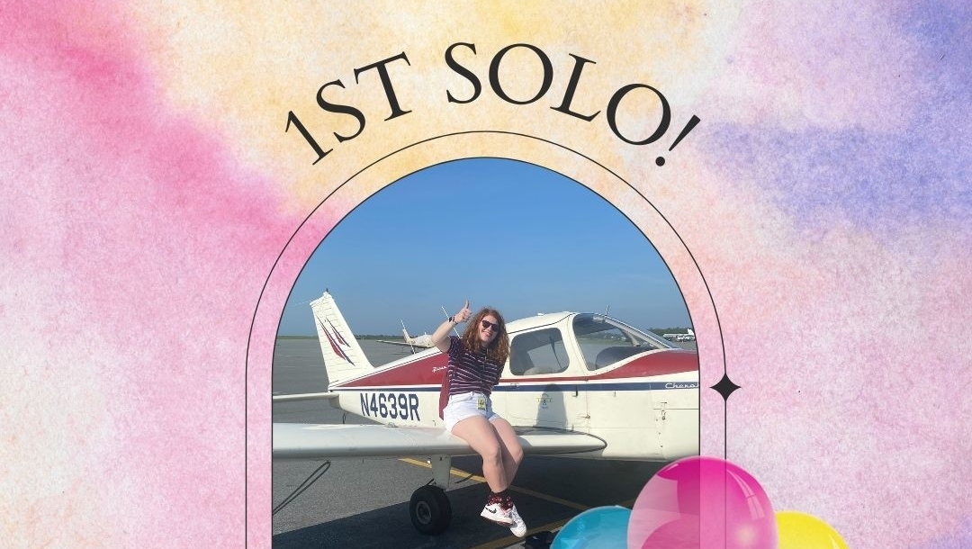 Kellie's 1st Solo!