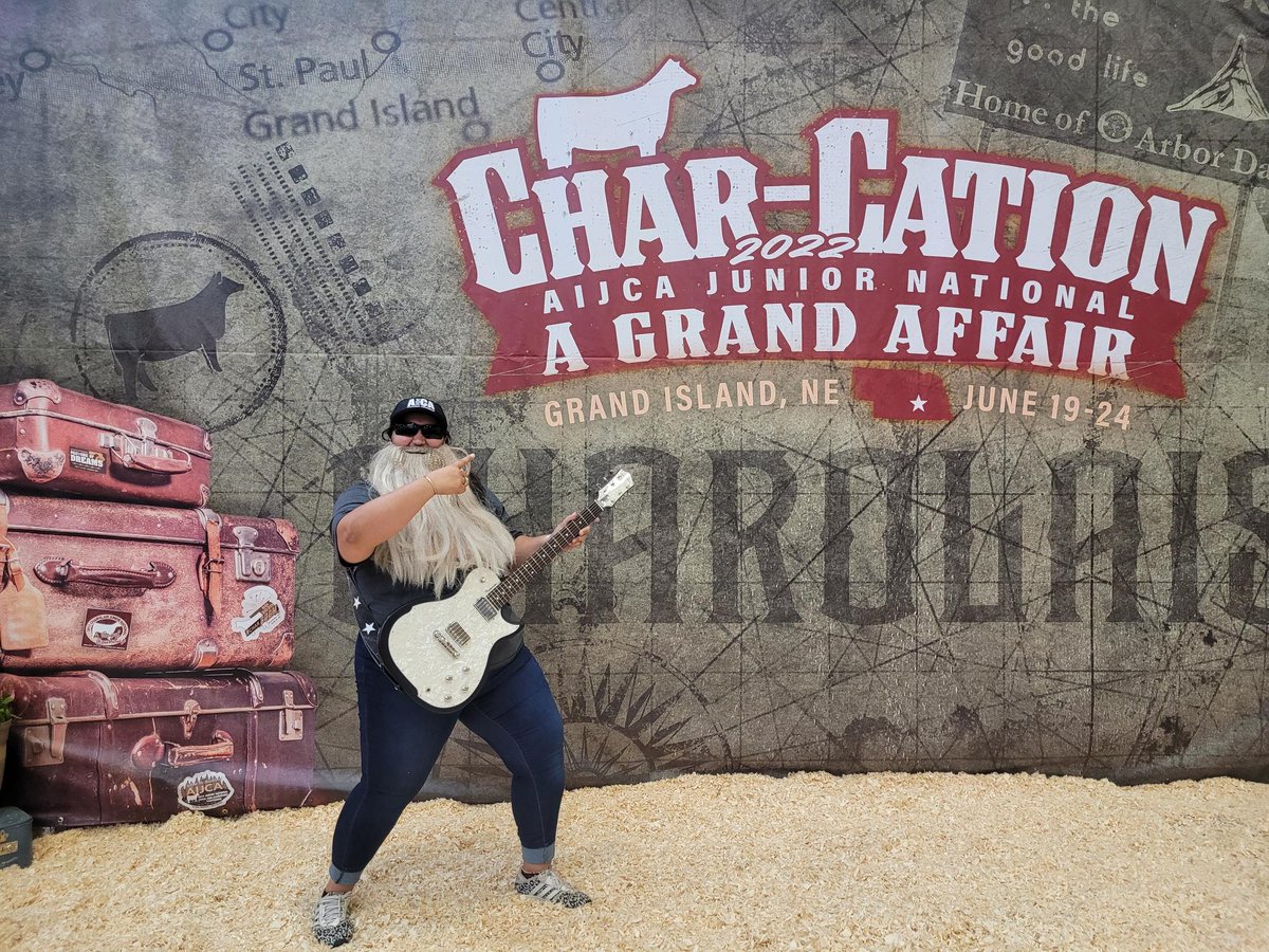 AIJCA Junior Board President Molly Smith took The ZZ Challenge. Spread the word - ZZ Top this Wednesday night (June 22) in the Heartland Events Center. Tickets at the box office 308-398-1480 and/or Etix.com <a href="/CharAuctions/">CharAuctions</a> <a href="/HHCharolais/">Double-H Charolais</a> <a href="/weaverlivestock/">wllivestock</a> <a href="/TheShowtimes/">The Showtimes</a>