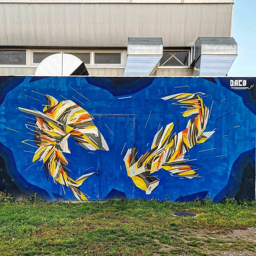 <a href="/dacopaint/">DACO</a> #piece for @grenoblestreetartfest #2021 #grenoble #france
#urbanart #streetart #daco #dacopaint #shark #animal #wildlife #wild #sea #sealife #colorful #geometric #lines #graphic #painting #grenoblestreetartfest #streetartfestival #festival instagr.am/p/CfCXdOlL6Xi/