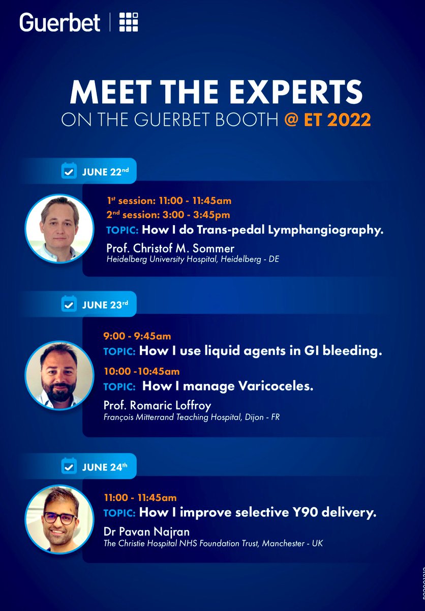 NajranPavan's tweet photo. Excited to attend #ET2022 @cirsesociety to discuss developments in PAE and SIRT!! @GuerbetGroup @EmilyHirons1 @WarringtonGreig @marklittle_IR https://t.co/F1tOQqqjSK