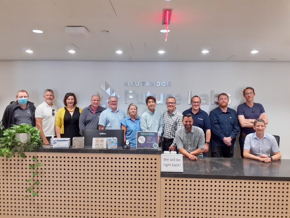 Inventya_Ian's tweet photo. Day 1 of the @innovateuk Global Incubator Programme USA and the first visit to @UrbanFutureLab #cleantech incubator space in Brooklyn. A great facility for our Cohort 1 &amp; 2 teams to be based this week. #lowcarbon #circulareconomy #smartcities #netzero https://t.co/U4WzXJYqZi