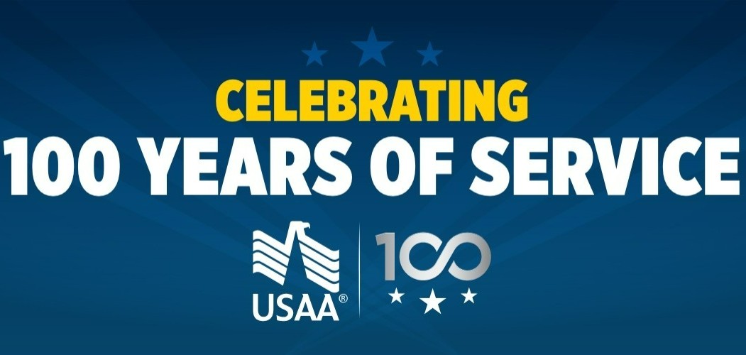 RecruitMilitary's tweet photo. Here’s to @USAA celebrating 100 years! We’re proud to partner and support them in serving our military community.  #usaa100 https://t.co/JbuBT3xUdK