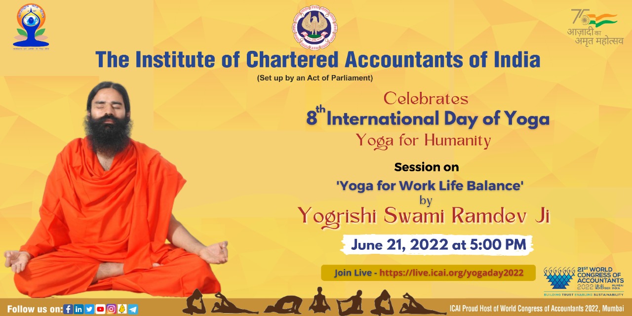 Institute of Chartered Accountants of India ICAI on Twitter "ICAI Chartered Accountant Yoga In Astrology