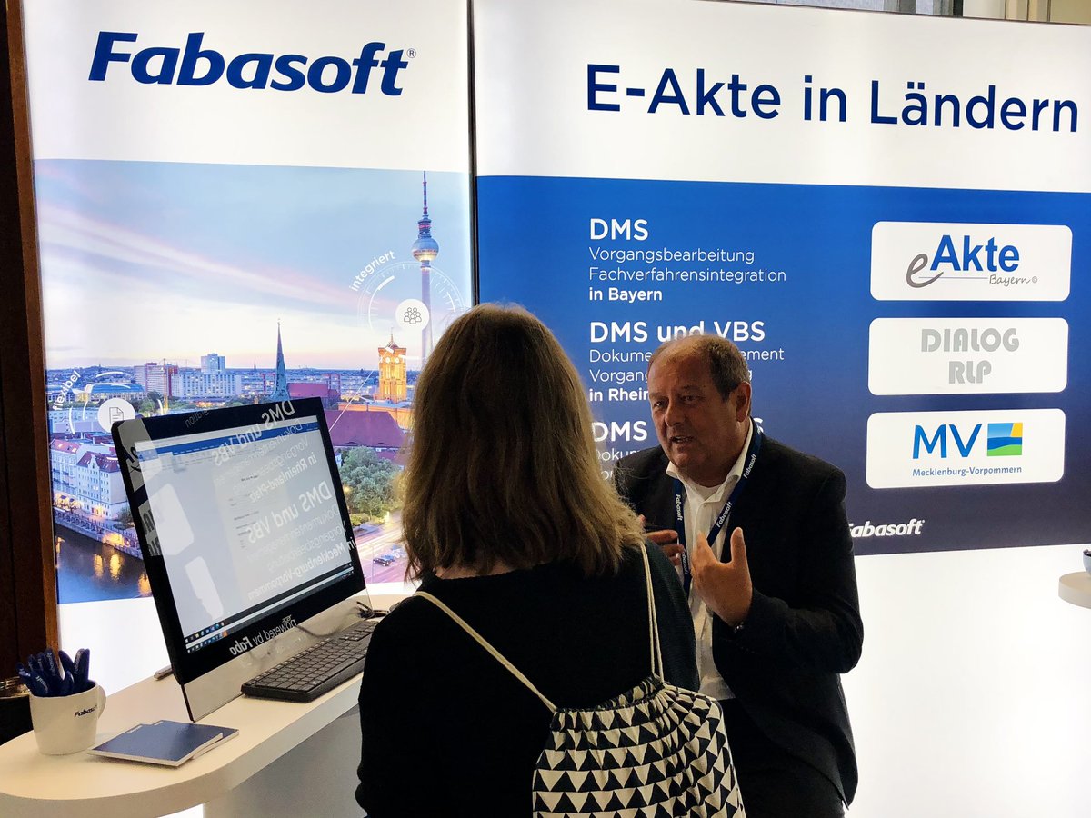 Bereits am ersten Tag des Zukunftskongresses Staat &amp; Verwaltung in Berlin konnten wir zahlreiche spannende Fachgespräche führen. Wir sind noch bis Mittwoch vor Ort und freuen uns auf Ihren Besuch am Stand Nr. B 0209 + B 0210.

<a href="/Fabasoft/">Fabasoft</a> <a href="/wegweiserberlin/">Wegweiser Media & Conferences</a> #ZuKo22