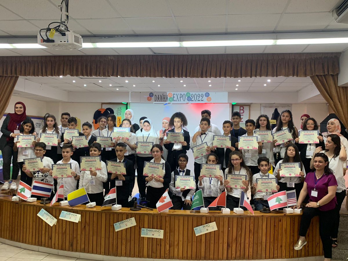 التّغيير تحدٍّ كبير.. ولكن بريق المواجهة والأمل الّذي لمحناه في عيونكم اليوم جعلنا نثق بأنّ التّغييرَ آتٍ لا محال، وأنّ الغدَ بأيديكم بأمان.
#مندوبو_اليوم_قادة_المستقبل
#التّجربة_الأولى_لنموذج_هيئة_الأمم
#MDS_MUN
<a href="/makdawhaschool/">Makassed Dawha School</a>