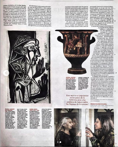 TomHunterArt's tweet photo. for my friends in #Spain Reframed: Woman in the Window @DulwichGallery @LaVanguardia #art #photography #tomhunter #picasso #rembrant #vermeer @cindyshermanart #exhibition #london https://t.co/xrsWzGdfaH https://t.co/qnPrzg7a1a