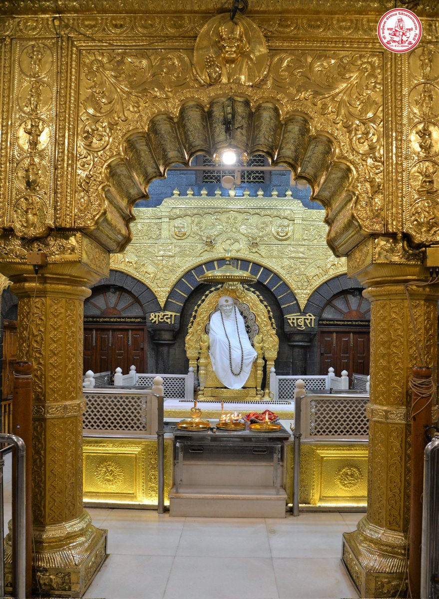 SSSTShirdi's tweet image. *!! ॐ साई राम !!*
*श्री साईबाबा संस्थान विश्वस्त व्यवस्था,शिर्डी*
*!! ॐ Sai Ram !!*
*Shri Saibaba Sansthan Trust, Shirdi*
≈≈≈≈≈≈≈≈≈≈≈≈≈≈≈≈≈
*आरती:- * शेजारती*
*सोमवार दिनांक २० जून २०२२*     
*Aarti : -Shejarti* 
*Monday 20 June 2022*