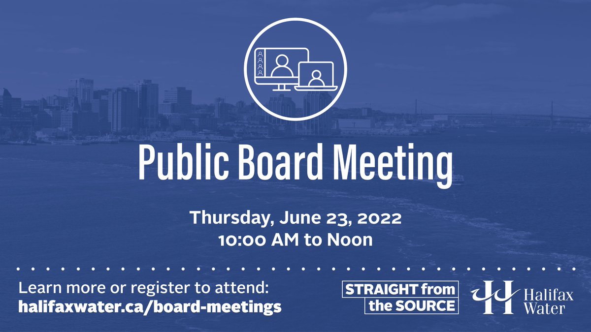 Halifax Water on Twitter "Join us today for the June 2022 Halifax