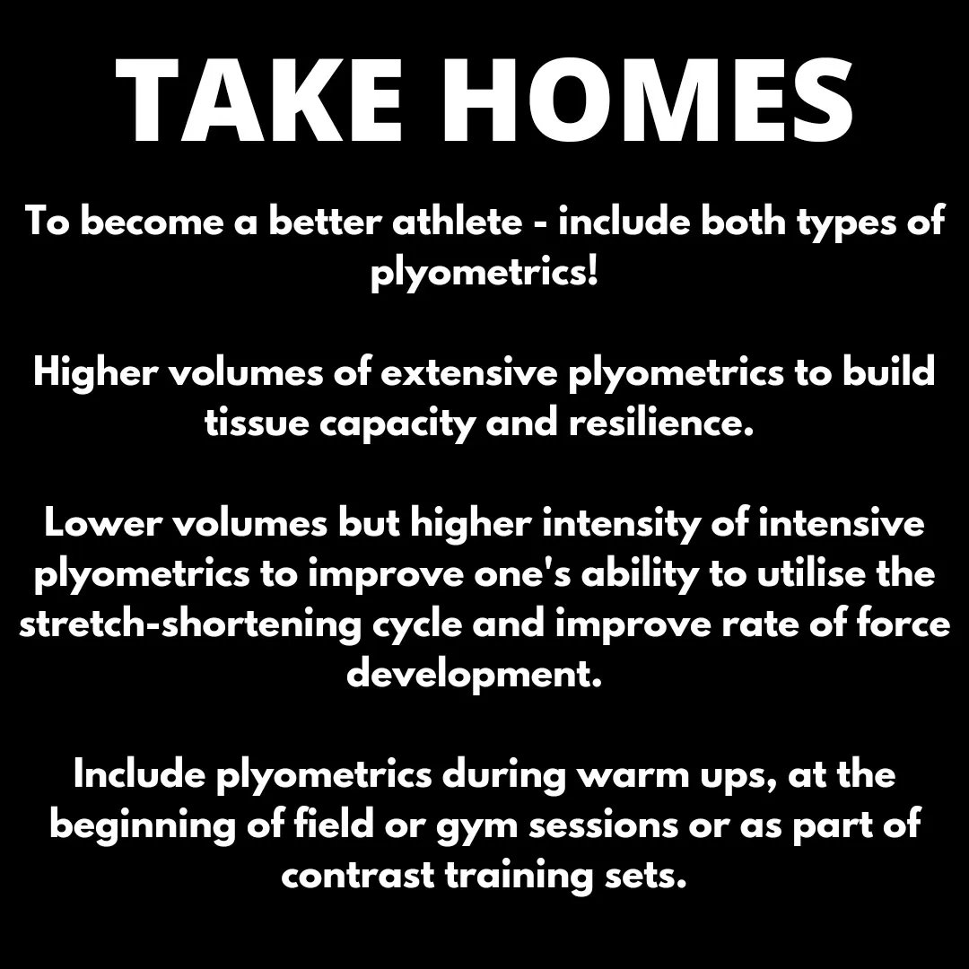 Plyometrics - different categories 🚀💥 

Often a missing piece of the puzzle in training programmes and misused by many athletes/coaches. 

Follow me on Instagram for more content and videos (@Sagesportsci)