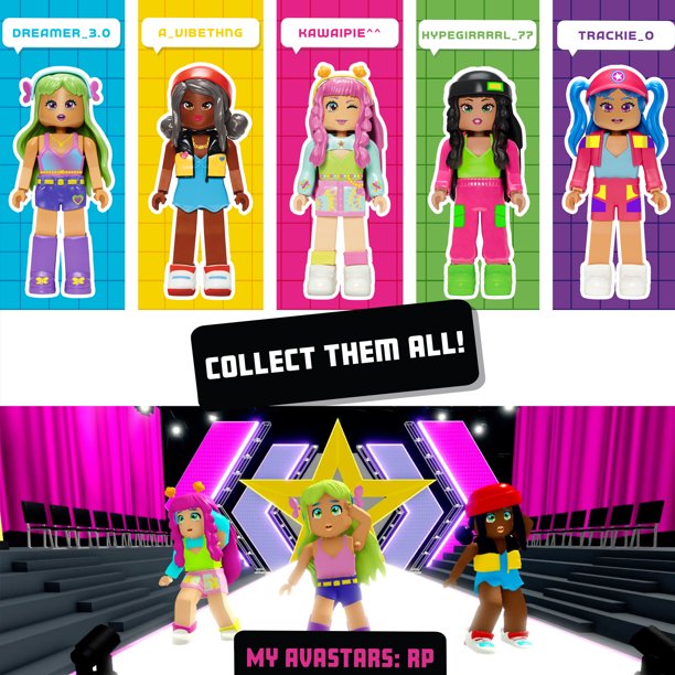 Lily on X: New Roblox toy avatar figures out now! These are called  Avastars and are from @WowWeeWorld in collaboration with @gamefamstudios.  They also include a code for in-game items. Tbh these