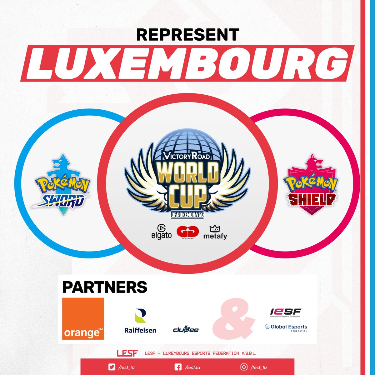 Du spills gär Pokémon a wëlls bei der Weltmeeschterschaft vu Victory Road matmaachen? Zesumme mat @vgcluxembourg hellt Lëtzebuerg am Juli un der Weltmeeschterschaft deel. Dat ganzt gëtt op Sword&amp;Shield (Switch) gespillt.

Bei Interessi mell dech bei @vgcluxembourg oder @Dwordlax