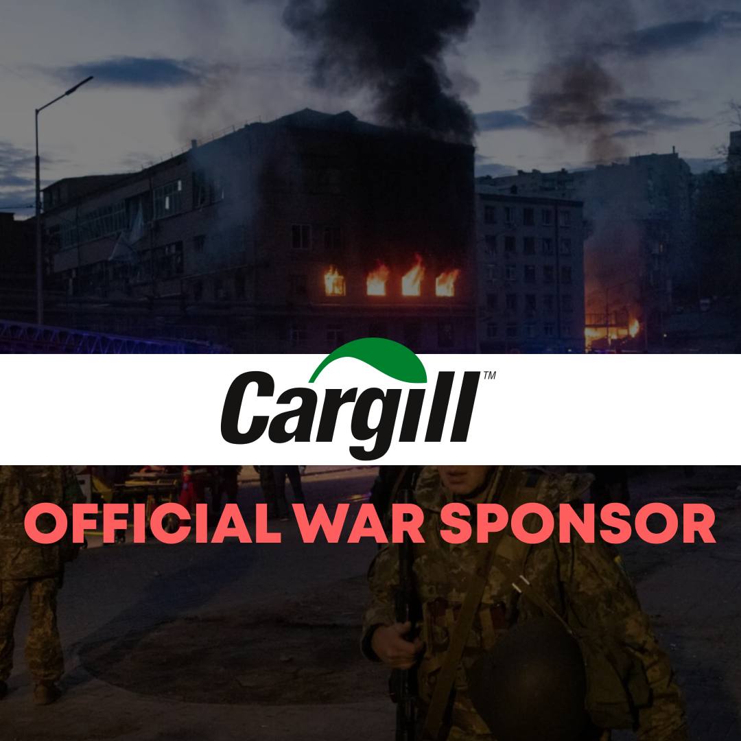 AndriiKudelia's tweet photo. @Cargill Russia continues to kill peaceful women and children in Ukraine and destroy civilian infrastructure. Help stop Russia. Stop doing business with Russia. #stoprussia #stopfinancingrussia #russiaterrorist https://t.co/aWISeCkdBr