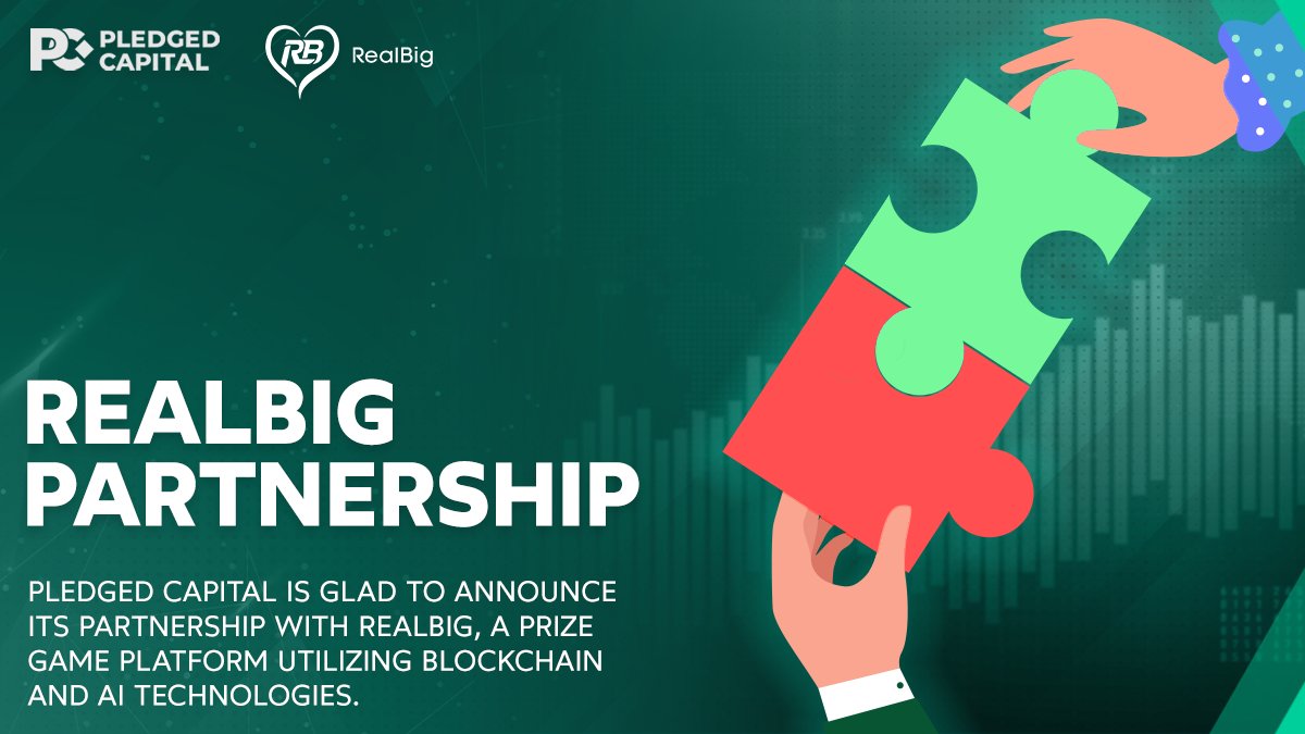 We are glad to announce that Pledged Capital has partnered up with <a href="/Gorealb/">RealBig.world</a>, a prize game platform revolutionizing #GameFi with NFTs.

#PledgedCapital #RealBig #NFT #partnership 🤝