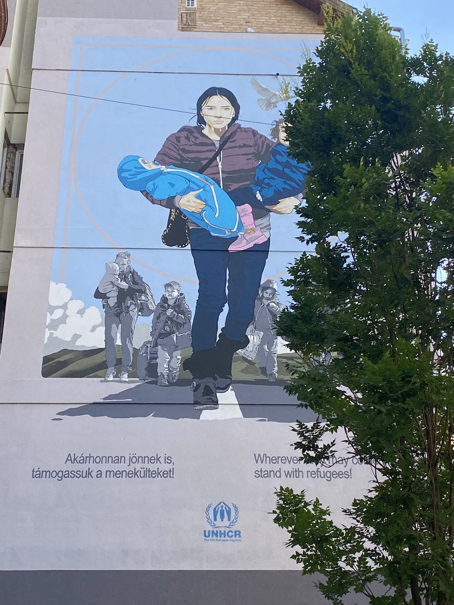 AngelaM1151's tweet photo. Seeking asylum is a human right. Celebrating the resilience of refugees in Hungary. #WorldRefugeeDay #WithRefugees https://t.co/CCZaXLwsRm