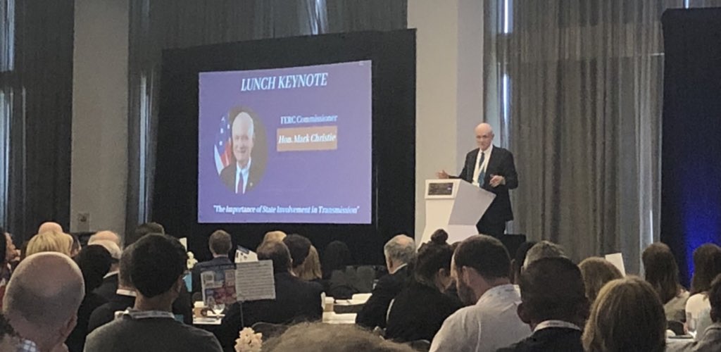 Appreciate hearing from <a href="/ChristieFERC/">Mark C. Christie</a> at <a href="/Chicago_MARC/">MARC Chicago 2022: Building the New Normal</a> on the importance of state involvement in electric transmission.  So important to have these open lines of communication between federal and state utility regulators.