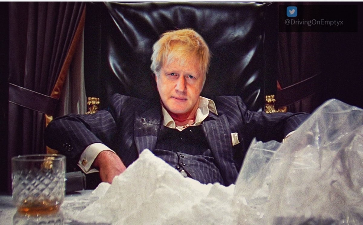 paulpenlington1's tweet photo. See Johnson’s had a sinus op #cocaine #borisparty https://t.co/7bSDzhIs7a