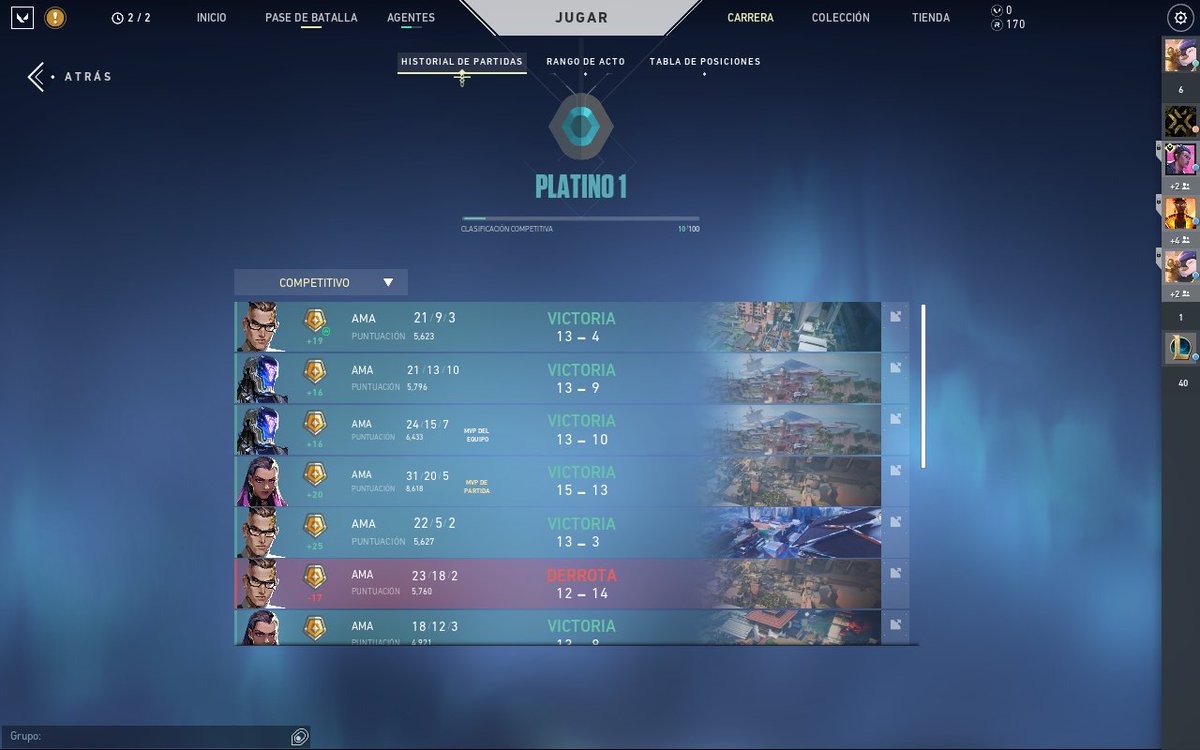 buenas partidas para al fin poder salir de oro🙂