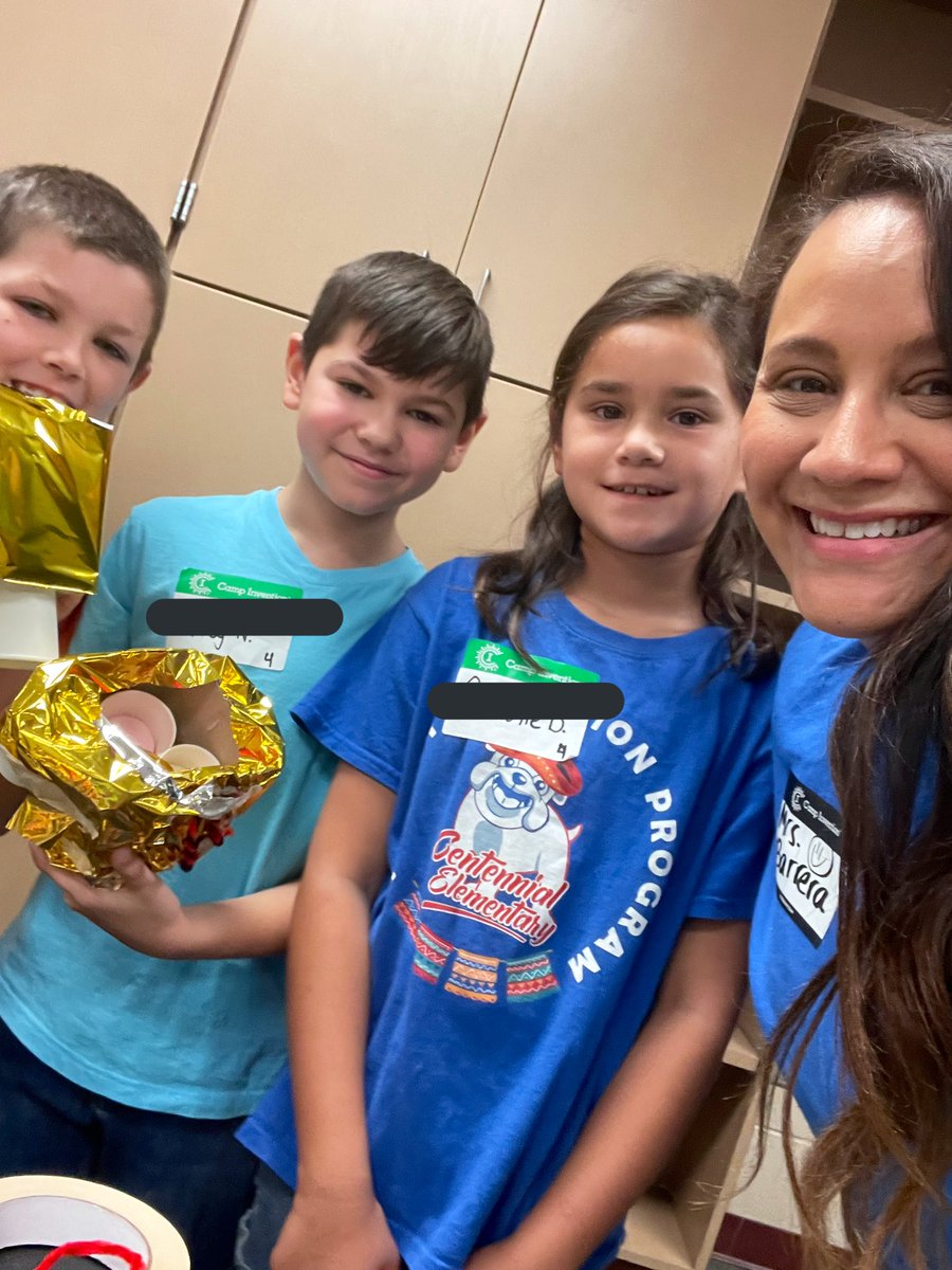 EricaMBarrera's tweet photo. Day 1 of @CampInvention & Iβm so happy to see lots of @HumbleISD_CE Bulldogs! Lots of learning & fun will be happening this week! #campinvention #summerstemcamp https://t.co/IycK3dFYND