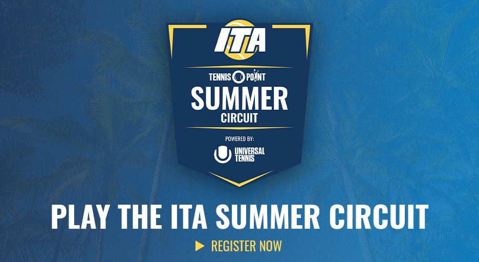 The ITA Summer Circuit is coming to Whitworth! Push your game to the limit... sign up now! Open to everyone!

July 9-10

app.universaltennis.com/events/109020

@ITA_Tennis  #wearecollegetennis