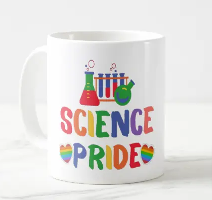 agmkart's tweet photo. SCIENCE PRIDE : RAINBOW PRIDE MONTH COFFEE MUG https://t.co/S9FaYwHbWN via @zazzle #Pride #Pride2022 #PrideMonth #PrideParade #sciencetwitter #WomeninScience #WomenInSTEM #womenintech https://t.co/klMPOrDfVF