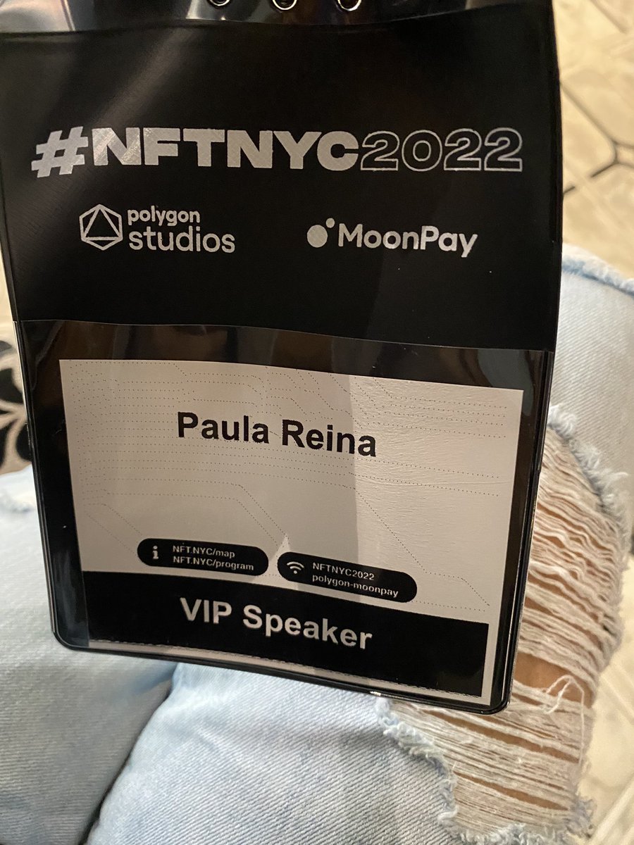 itspaulareina's tweet photo. I’m ready. Are you?? @NFT_NYC @audiochain_io VIP 🙏🏼 #nft #blockchain #audiochain #NFTNYC https://t.co/2TzCedMCMW