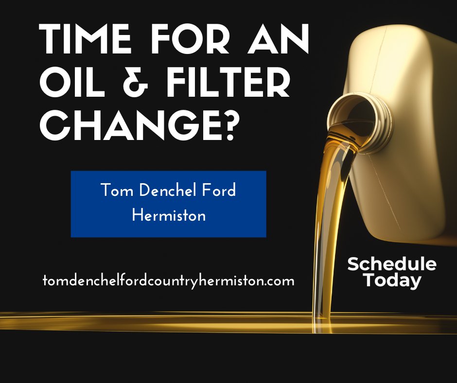 FordcountryOR's tweet photo. Start the week off strong by checking things off your to-do list, like scheduling your car's oil change. Schedule your appointment  at our Hermiston service center here: https://t.co/vcQpUiDisH https://t.co/uAYwWnzpHW