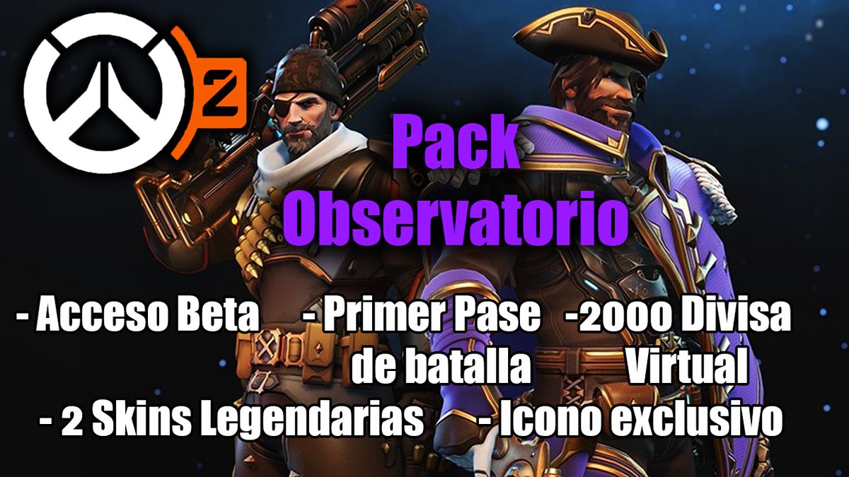 🎁 SORTEO 2 PACKS OBSERVATORIO OW 2 🎁

Un ganador será escogido en Twitter y el otro entre los Subs de Twitch. (PC/Xbox/Play/Switch)

Para participar:
-  🚶  Seguirme en Twitter <a href="/AngrodTralari/">Angrod</a> 
- 🔁 RT a este tweet

Me pondré en contacto con los ganadores el 25/06
Mucha suerte❤️
