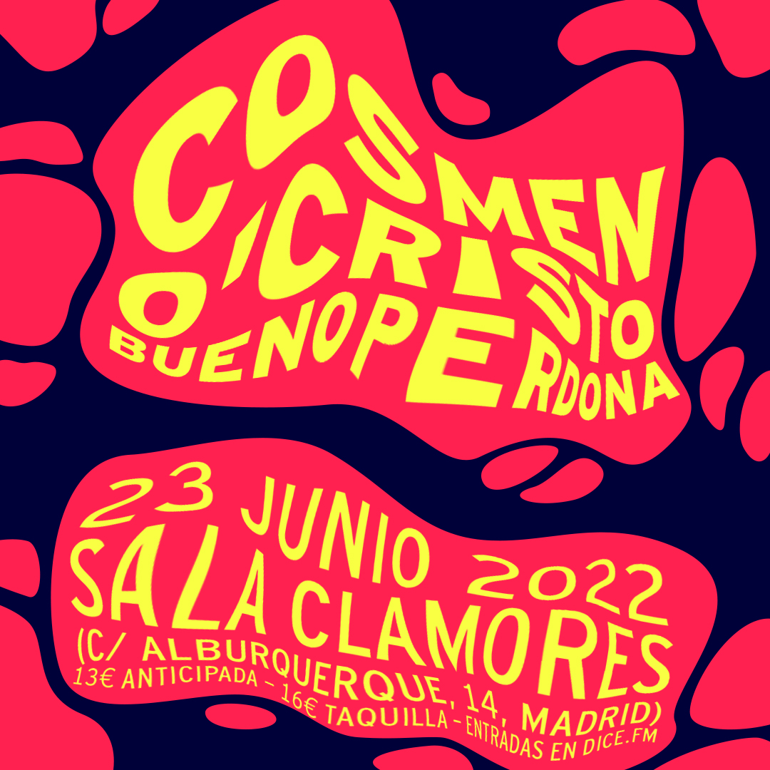 genioequivocado's tweet image. Los lunes son menos lunes sabiendo que este miércoles nos vemos en @salaclamores con este cartel ❤️‍🔥
✨ @cosmen_ 
✨ @_ocristo 
✨ @bueno_perdona 

Plan ideal para empezar el verano ⚡️ Entradas aquí ➡️ dice.fm/event/5nkaw-oc…