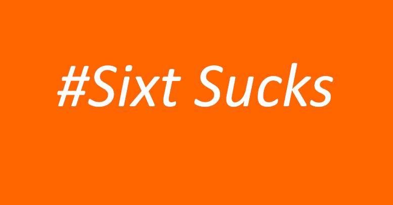 TodaysExpats's tweet photo. @SixtFR @Mark_Blondin @theNextRoad @Jprobin14 @Sixt fails at customer service. Worst ever. Never rent from #SixtSucks. 
No amount of Orange can disquise the fact Sixt tries to take your money at every turn. 
Just don't do it! https://t.co/uE3E0IzhtS