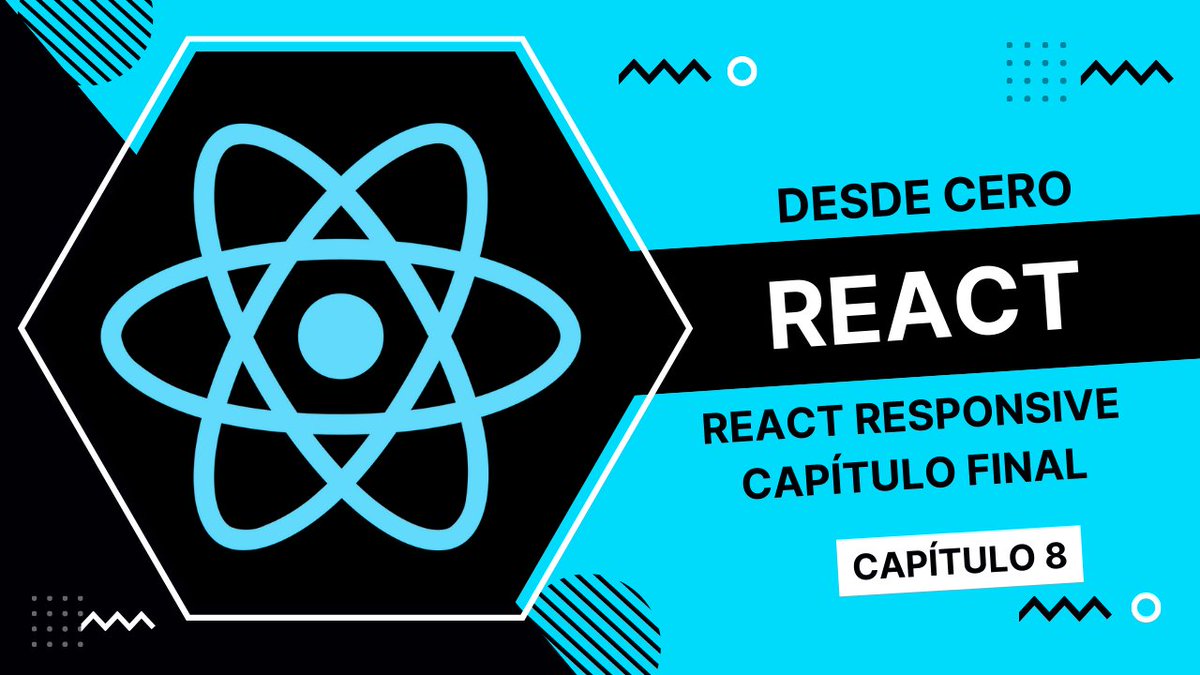 pc_mast3r's tweet image. React RESPONSIVE - Curso de React desde cero  - Capítulo 8 youtu.be/MegYE2fTp3o a través de @YouTube #react #reactjs #programacionfacil #cursos #desarolloweb