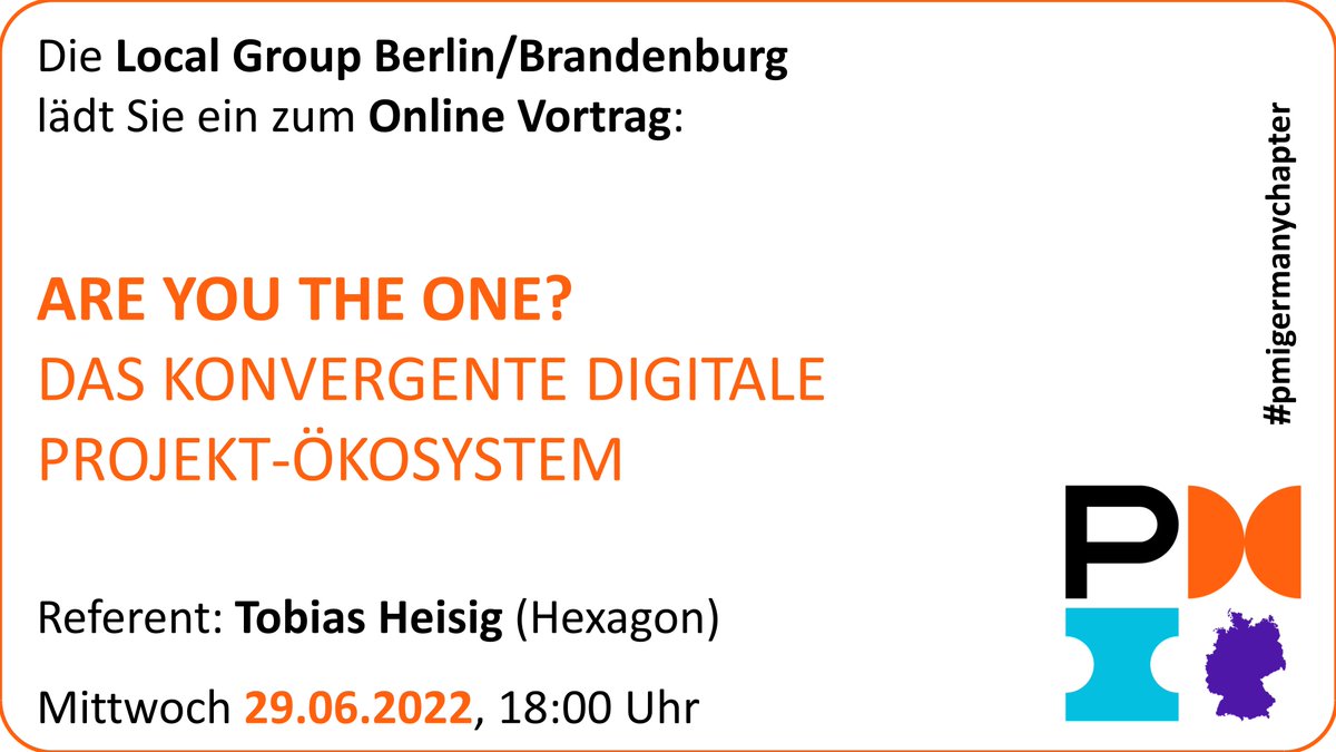 PMIGermany's tweet photo. Ist „digitale Transformation“ nur ein weiteres Buzzword der Branche? Nur Hype, kein Fortschritt und nur wenig Relevanz für das, was ich heute erledigen muss? Entdecken Sie mit uns eine Vision, wie die Welt der Projekte heute funktionieren könnte.
https://t.co/agHqXuyR3d https://t.co/CkyRzbROpi