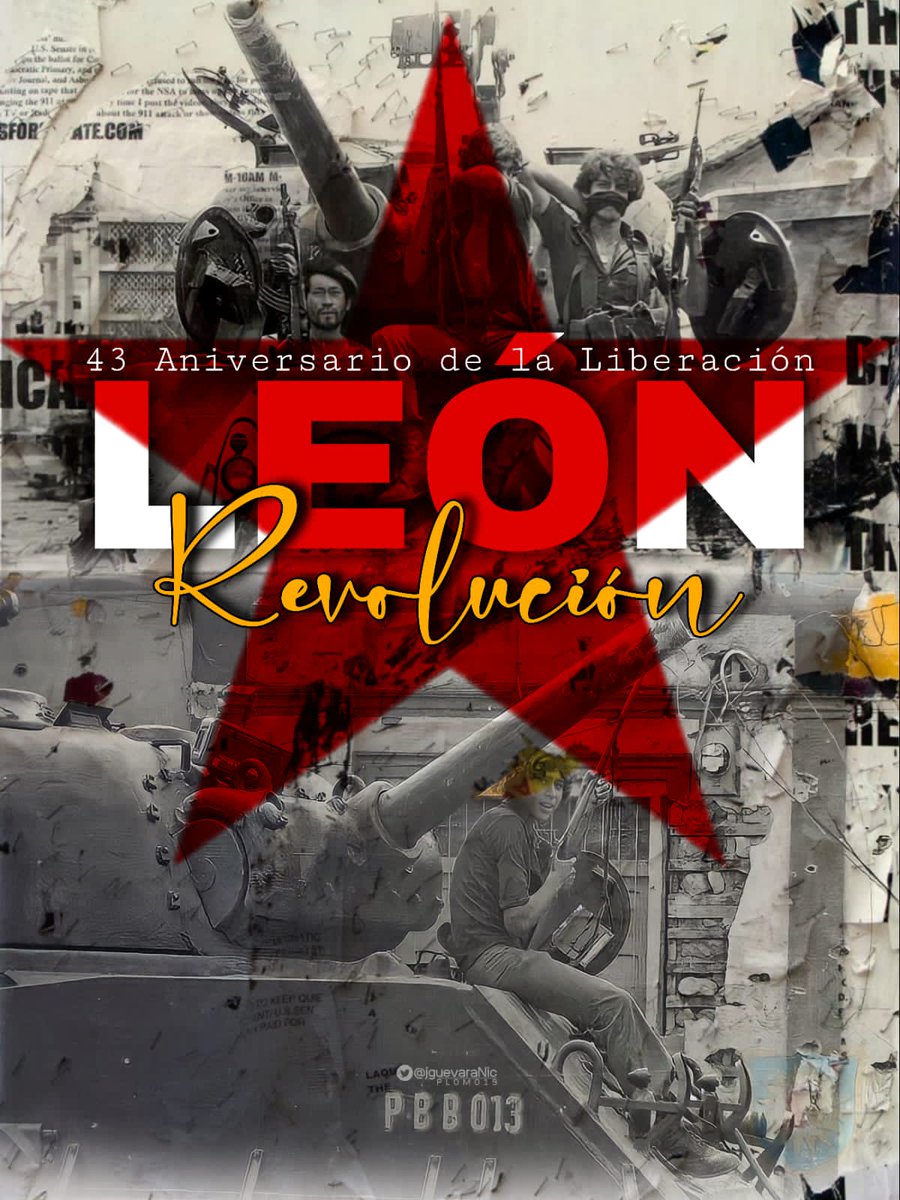 Hoy vamos a celebrar el 43 Aniversario de la Liberación de León, Primera Capital de la Revolución

#4319FuerzaDeVictorias #LeonRevolucion