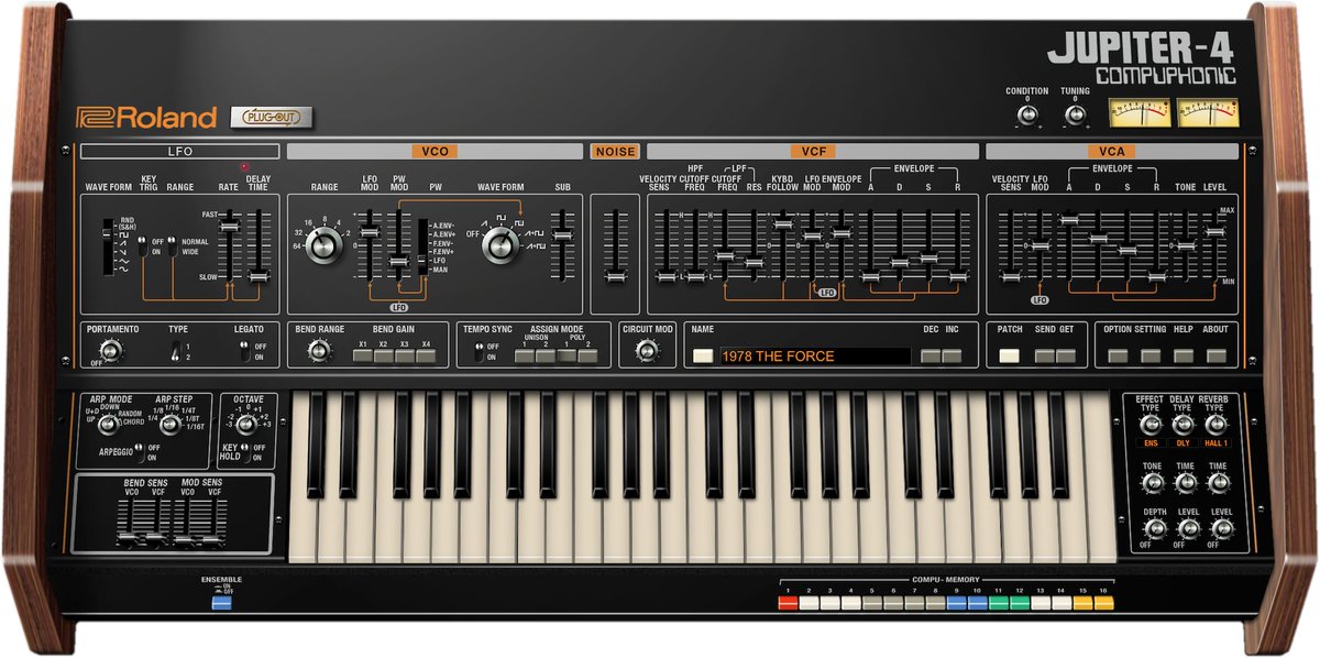 audiomusicadigi's tweet photo. Roland anuncia el sintetizador de software JUPITER-4 @RolandGlobal @RolandLA #audiomusicadigital #audio #musica #sonido #roland #jupiter4 #sintetizador #plugin #plugout #rolandcloud #system8 https://t.co/cZAHZOVmky https://t.co/jiS0Iw1CEm
