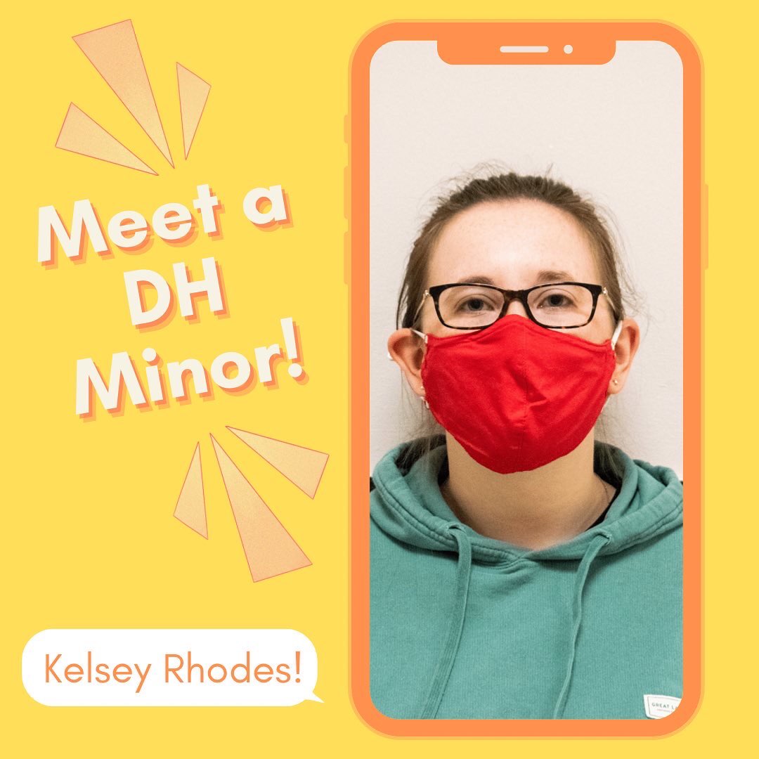 DHCenter_fsu's tweet photo. Meet Kelsey Rhodes, a fellow FSU student with a Digital Humanities minor! If you're interested to learn more, check out the FSU’s Center for Digital Humanities, which is linked in bio! https://t.co/buOBwtwFxH