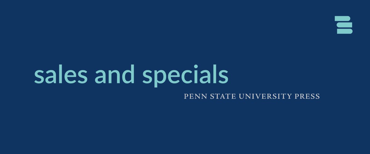 Happy #Pride! We're celebrating with a sale on our titles in LGBTQ studies. Save up to 50% off w/ discount code PRIDE. Sale ends 7/3: psupress.org/two_week_sale.…