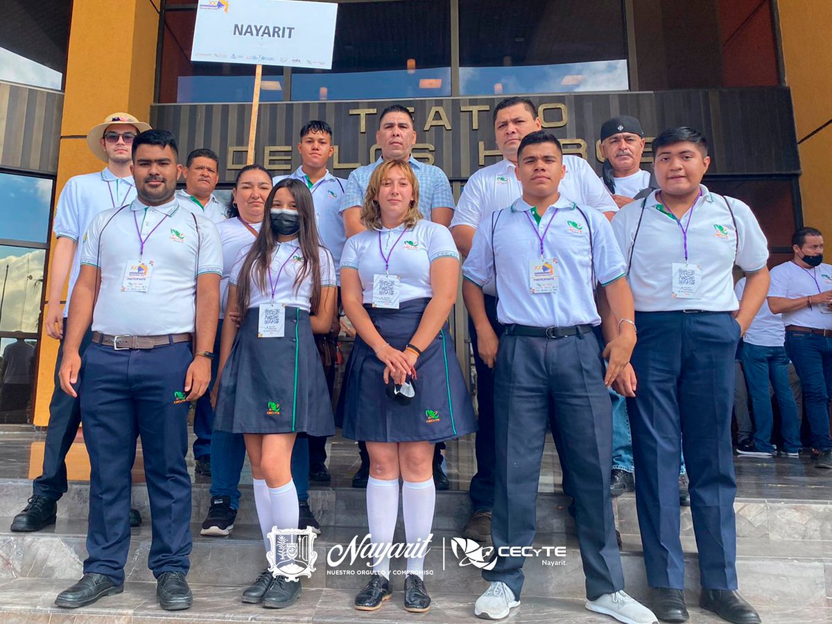 CECyTE Nayarit presente en el Concurso de Creatividad e Innovación Tecnológica de los CECyTEs, 2022”  en Chihuahua, representado por estudiantes pertenecientes a los planteles de Tepic y Santiago Ixcuintla.

#OrgulloCECyTEN #SomosCECyTEN