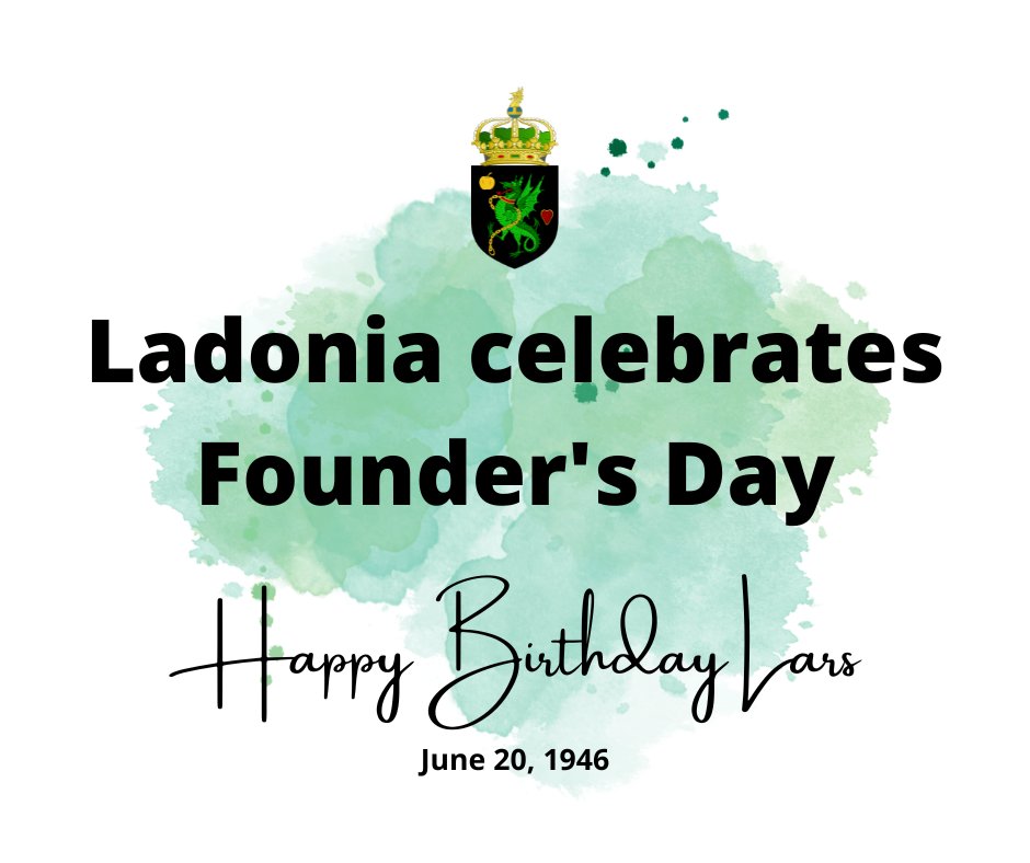 Today we remember, and remember, and remember them together. From now until forever. #Ladonia #Ladonien #micronations . 
Let's celebrate life! 💚🤍💚