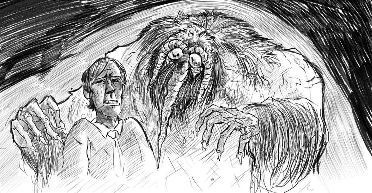 An occasional design choice that's pretty rare in most current Man-thing art is his tattered mossy beard/hair combo. I personally really dig it in relation to what man-thing is! makes him Less "Scary Swamp Monster" and more "Pathetic old creature that's not sure what's happening"